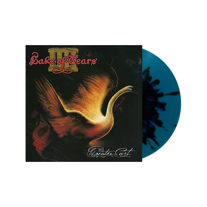 LAKE OF TEARS - Greater art Limited Gatefold Transparent Splatter Blue & Black LP with printed inner sleeve (500 copies)