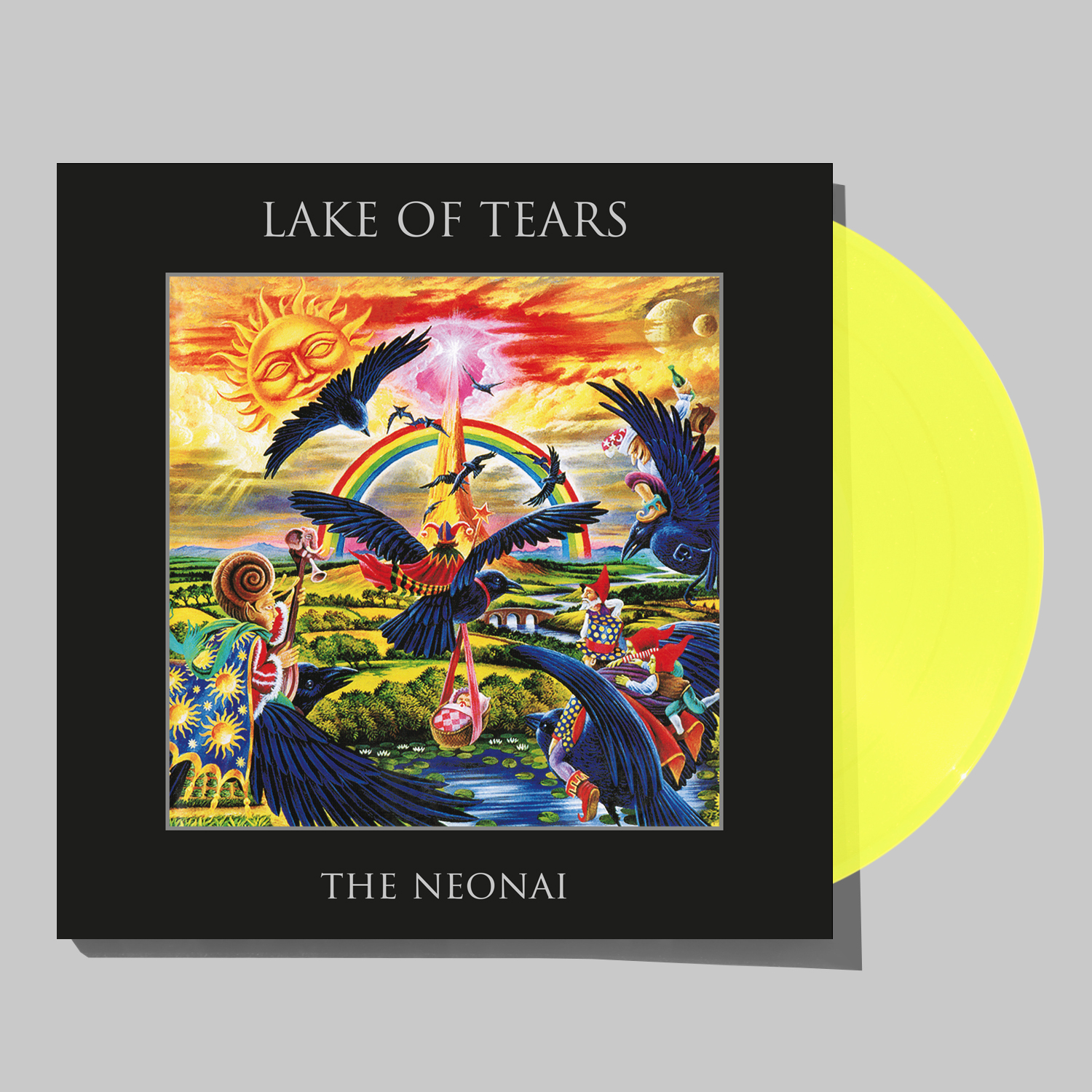 LAKE OF TEARS – The Neonai – Limited Gatefold Transparent Lime LP with printed inner sleeve (500 copies)