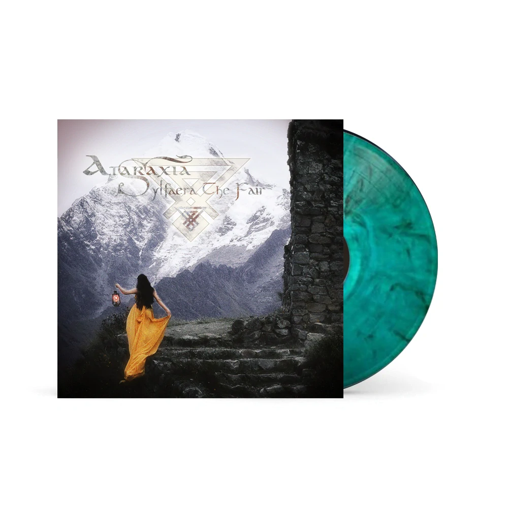 ATARAXIA - Sylfaera the Fair – Marbled Transparent Turquoise & Black Vinyl with printed inner sleeve (400 copies)