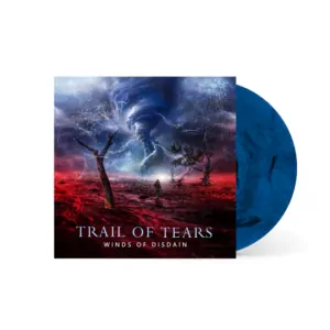 TRAIL OF TEARS - Winds of Disdain LP - Marbled Blue & Black (180 gr - Limited to 250 copies)