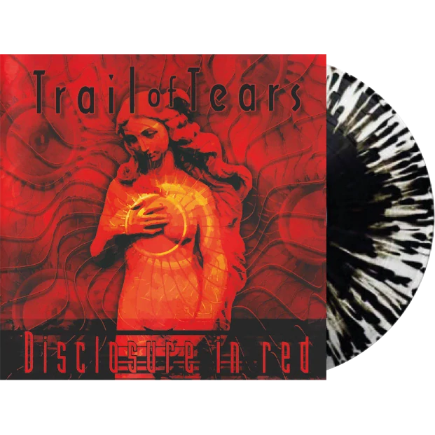 TRAIL OF TEARS - Disclosure in Red – Splatter White & Black Gatefold LP (Limited to 250 copies)