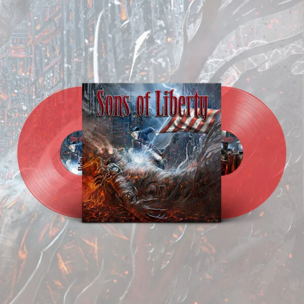 JON SCHAFFER´S SONS OF LIBERTY - Thought Crimes (Volumes 1 & 2) – Limited Double Transparent Red LP in Gatefold Jacket with 8 page booklet (500 copies)