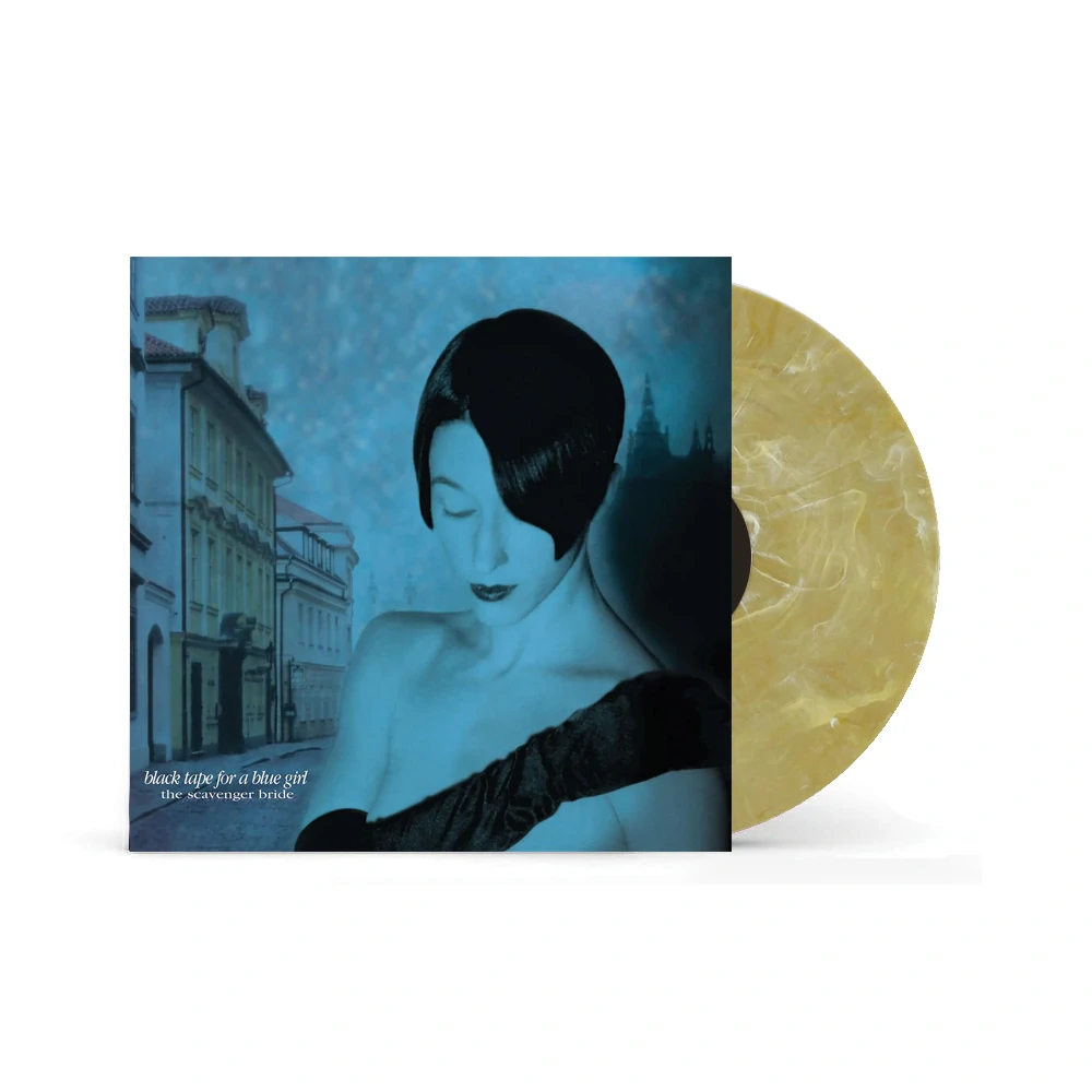 BLACK TAPE FOR A BLUE GIRL - The Scavenger Bride – Limited Marbled (Gold & White) Vinyl (250 copies)