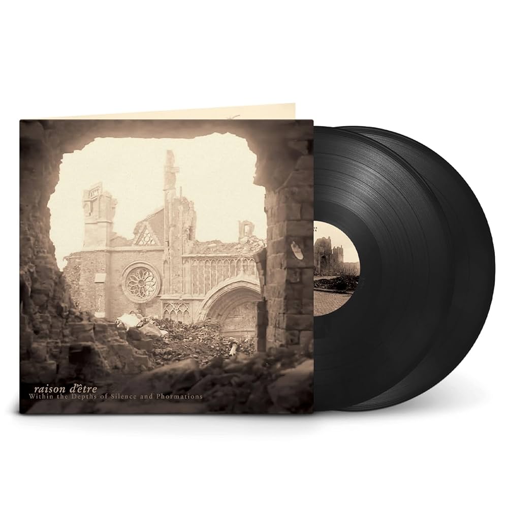 RAISON D ETRE - Within The Depths Of Silence And Phormations – Limited Double Black Vinyl in Gatefold (300 copies – Numbered Edition)