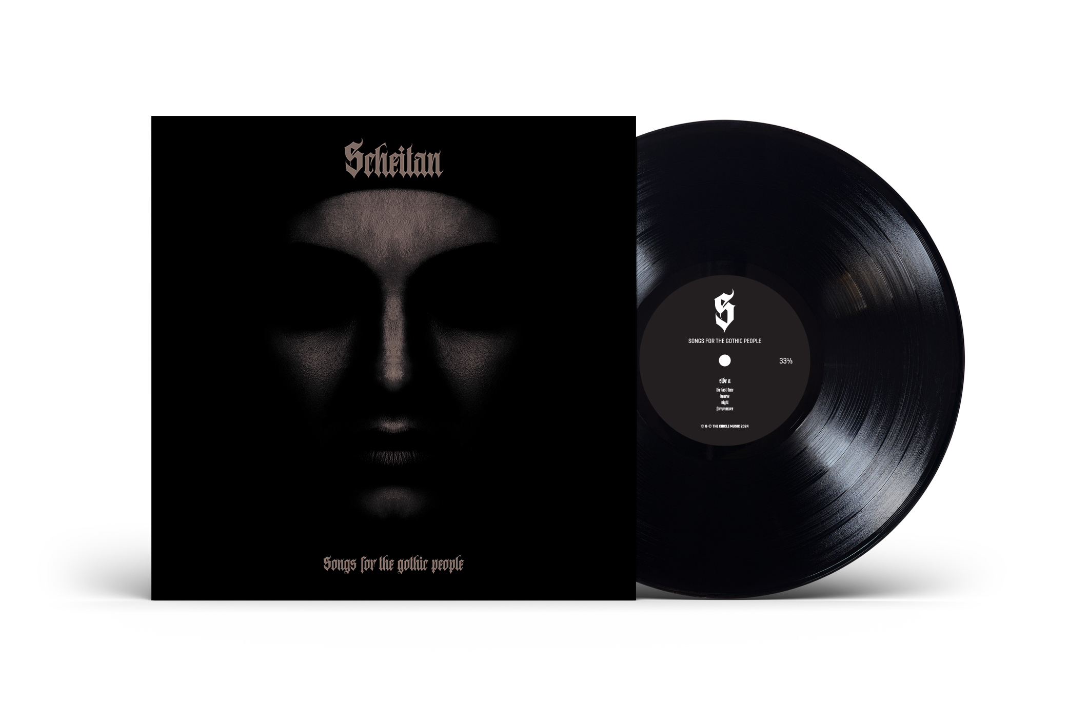 SCHEITAN - Songs For The Gothic People – Limited Black Vinyl with printed inner sleeve (500 copies)