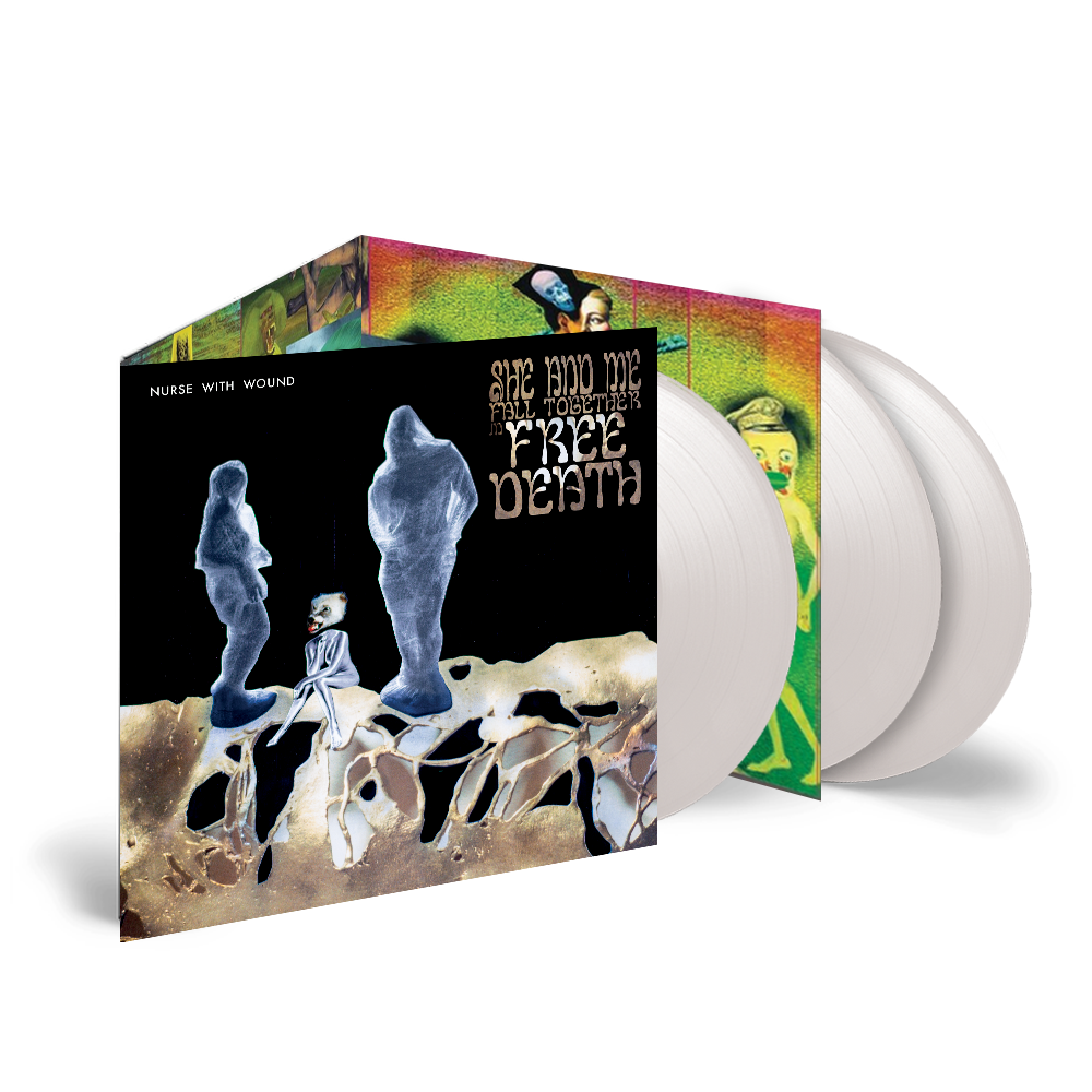 NURSE WITH WOUND - Me And She Fall Together In Free Death – Limited Luxurious Triple White Vinyl in White Gatefold (300 copies)