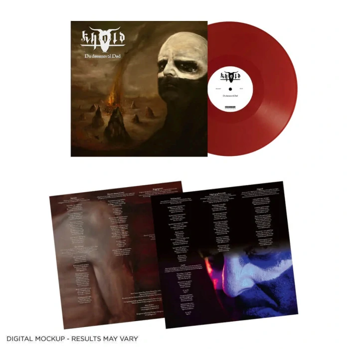 KHOLD - Du d?mmes til D?dLP (Lim. Oxblood vinyl w/ alternate artwork & double sided insert)