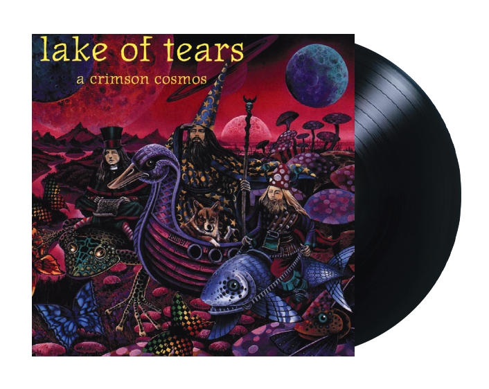 LAKE OF TEARS - A Crimson Cosmos Black Gatefold LP + 8 pages insert (Limited to 500 copies)
