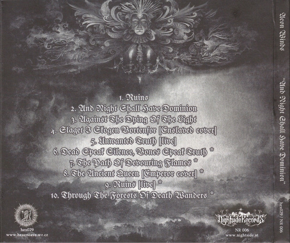 AEON WINDS - And Night Shall Have Dominion CD digipak