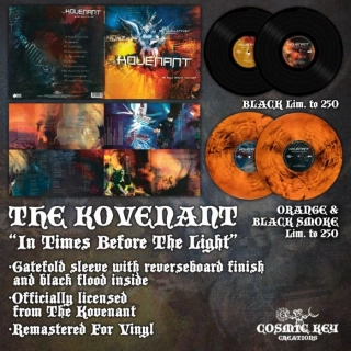 THE KOVENANT - In Times Before The Light (2002 version) 2LP black Gatefold 2025RP, lim 500