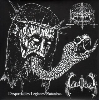 BEMDESAR/LORD FOUL - Despreciables Legiones Satanicas ltd.250ks 7"