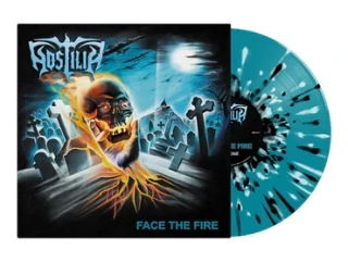 HOSTILIA - Face The Fire LP (Turquoise/White/Black/Splatter Vinyl)