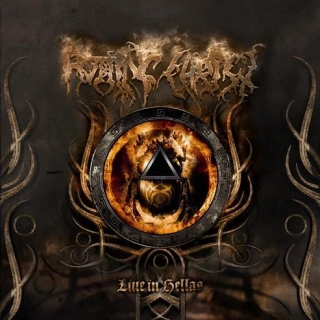 ROTTING CHRIST - Live in hellas LP splatter 2009 ltd 108/200