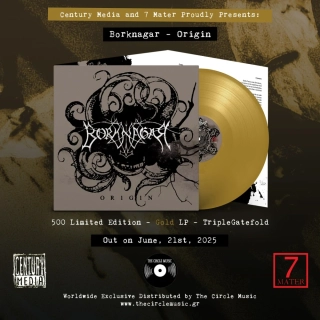 BORKNAGAR - Origin – Gold LP in Deluxe Triple Gatefold (Limited to 500 copies)