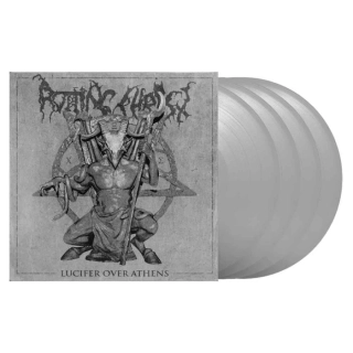 ROTTING CHRIST - Lucifer Over Athens Quadruple Gold Vinyl in Silver Mirror Surface Gatefold (Limited to 500 copies)