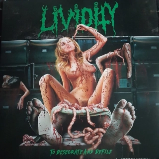 LIVIDITY - To Desecrate And Defile LP orange