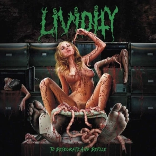 LIVIDITY - To Desecrate And Defile LP transparent green