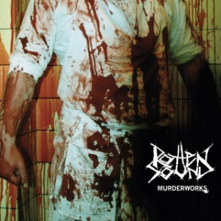 ROTTEN SOUND - Murderworks LP transparent red marble