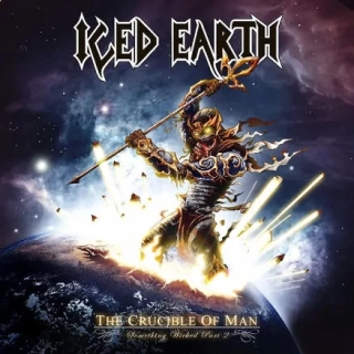 ICED EARTH - THE CRUCIBLE OF MAN (SOMETHING WICKED – PART 2) 2LP (SPLATTER)  