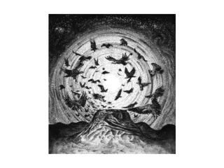 SINMARA / MISHYRMING - LP split black