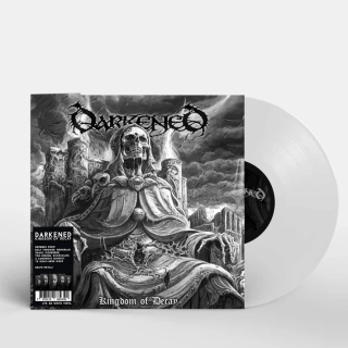 DARKENED - Kingdom of decay LP silver ltd.100 ks