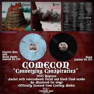COMECON - Converging Conspiracies LP ltd.500 ks black