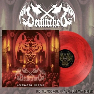 BEWITCHED -  Pentagram prayer LP neon orange
