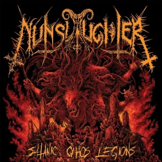 NUNSLAUGHTER - Satanic chaos legions LP orange