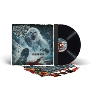 RAVAGED BY THE YETI - Snowbound Horror Vinyl LP black