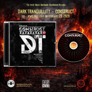 DARK TRANQUILLITY - Construct CD jewel case ltd.500ks