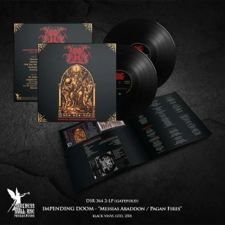IMPENDING DOOM - Messias Abaddon / Pagan Fires 2LP black