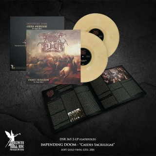 IMPENDING DOOM - Caedes Sacrilegae (The Rough Mixes) 2LP soft gold