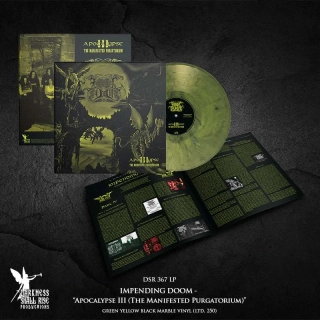 IMPENDING DOOM - Apocalypse III (The Manifested Purgatorium) LP green yellow marble
