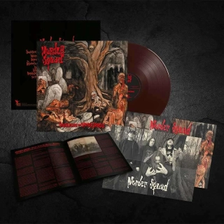 MURDER SQUAD - Unsane, Insane and Mentally Deranged LP brown