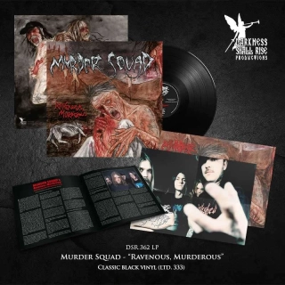 MURDER SQUAD - Ravenous Murderous LP black