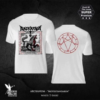 ARCKANUM - Motestandarin T-shirt white