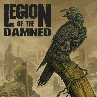 Legion Of The Damned ?– Ravenous Plague LP (Yellow Transparant Vinyl)