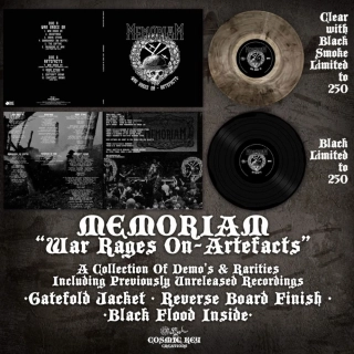 MEMORIAM - War Rages On Artefacts LP Gatefold (lim 500, 2 clrs)