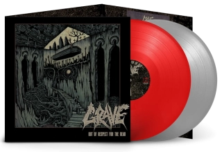 Grave - Out Of Respect For The Dead Silver Vinyl in Luxurious Triple Gatefold (Limited to 500 copies)