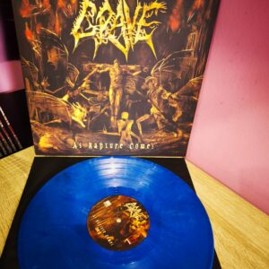 GRAVE - As raptue comes Ltd. 500 pc blue  vinyl